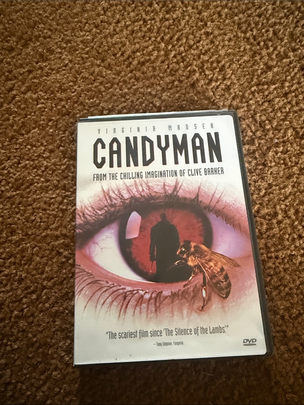 Candyman DVD — Red, Black Cover